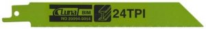 Brzeszczot szablasty, bimetal, do metalu 150x19x0,9 z 24 (5 szt.)