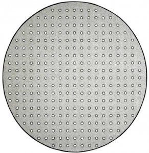 Krążek ścierny z mocowaniem rzepowym 225 mm K80