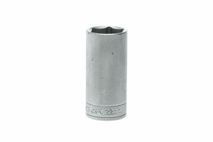 Nasadka długa 6-kątna z chwytem 3/8 22 mm