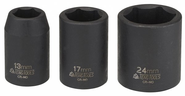 Nasadka udarowa cienkościenna 1/2&quot; 22 mm ANSI