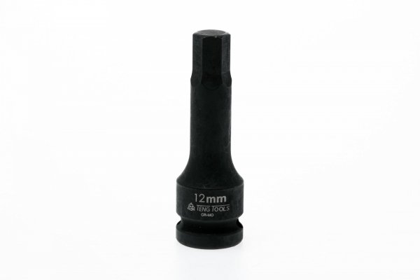 Nasadka trzpieniowa udarowa 6-kątna z chwytem kwadratowym 1/2&quot; 12 mm