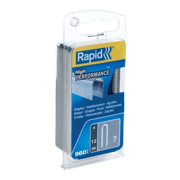 Zszywki Rapid nr 7 (12 mm) do kabli - opakowanie 960 szt.