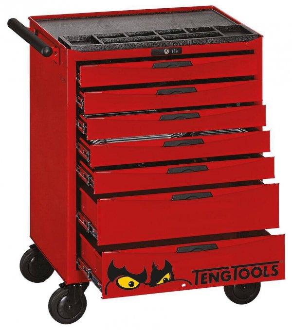 Wózek narzędziowy 277 elementów Teng Tools TCMME09CQ
