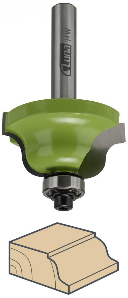 FREZ PROFILOWY 29/13.5/4+4/51/8mm łożysko dolne 13x5mm