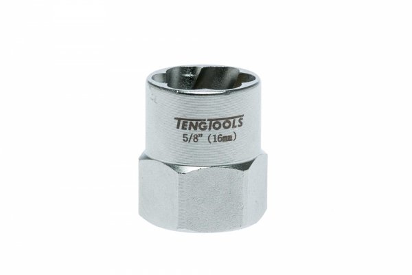 Sześciokątne nasadki odkręcające z chwytem kwadratowym 3/8&quot; 16 mm