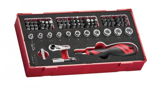 78-elementowy zestaw grotów wkrętakowych Teng Tools TEAMDQ78
