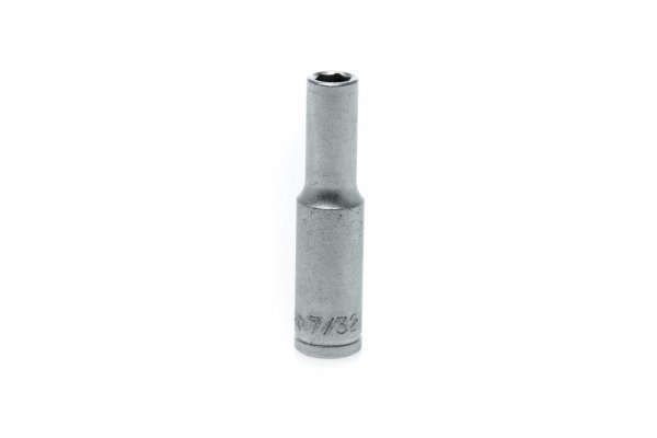 Nasadka 6-kątna długa calowa z chwytem 1/4&quot; 7/32&quot;