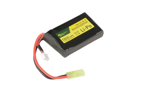 Akumulator LiPo 11,1V 1300mAh 20/40C; rozmiar baterii AN/PEQ
