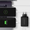 ACU-DPQ100 Ładowarka sieciowa GaN 100W, 3x port (USB-A + dual USB-C) PD3.0/QC4+/PPS/Apple Czarna