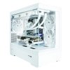 Obudowa P30 V2 MicroATX Mini Tower 3 FansRGB Biała