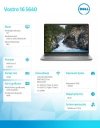 Laptop  Vostro 16 (5640) Win11Pro 7-150U/16GB/512GB SSD/16.0 FHD+/Intel Graphics/FgrPr/WLAN+BT/Backlit Kb/4 Cell/3YPS