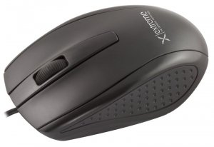 Mysz przewodowa XM110K Bungee USB 1000DPI Czarna