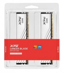 Pamięć XPG Lancer Blade DDR5 6400 32GB (2x16) CL32 RGB biała