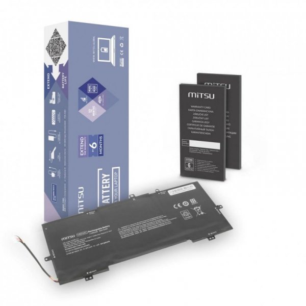 Bateria Mitsu do notebooka HP Envy 13-D (11.4V) (3500 mAh)