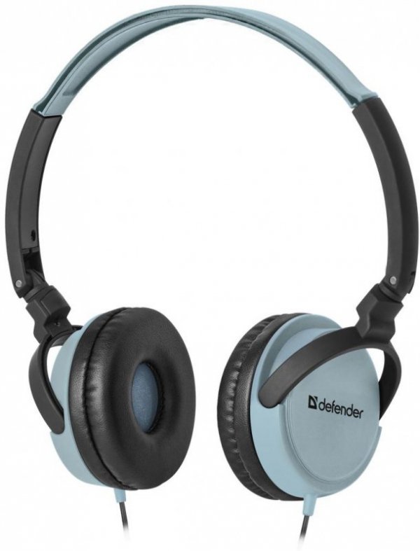 Słuchawki z mikrofonem Defender ACCORD 160 4-pin czarno-niebieskie