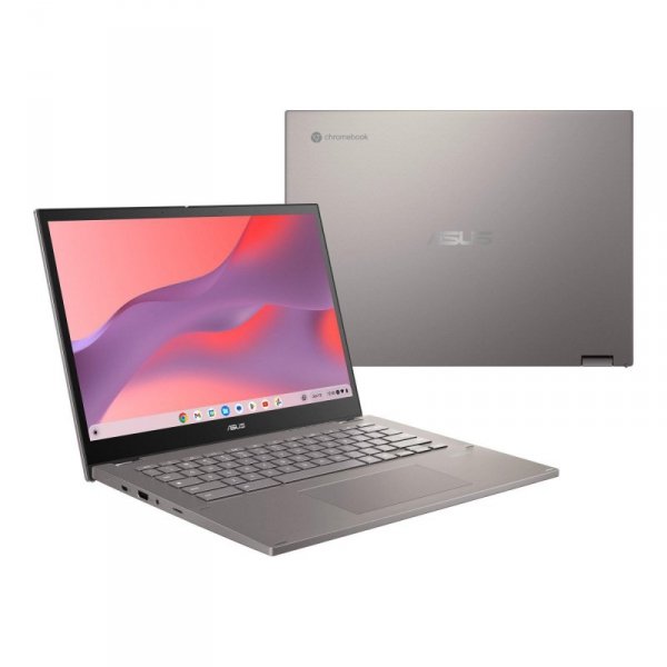 Notebook Asus Chromebook CX34 Flip CX3401FBA-LZ0707 14&quot;WUXGA/i3-1215U/8GB/SSD128GB/UHD/Chrome Zinc 3Y
