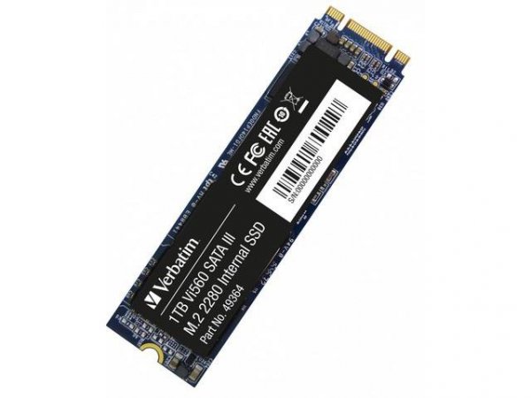 Dysk SSD wewnętrzny Verbatim Vi560 S3 1TB M.2 2280 SATA