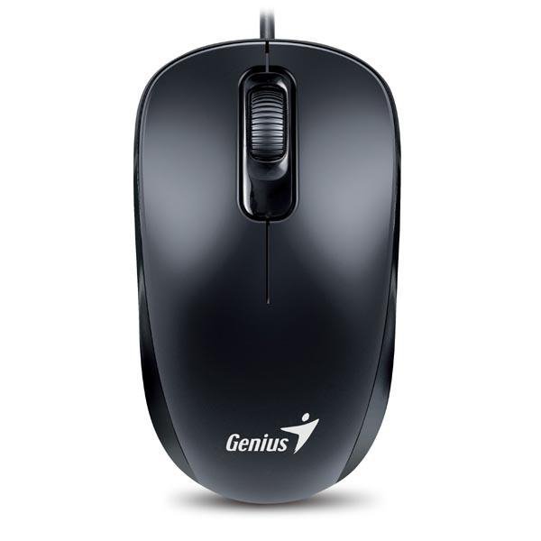 Mysz przewodowa Genius DX-120 Calm Black 1000 DPI