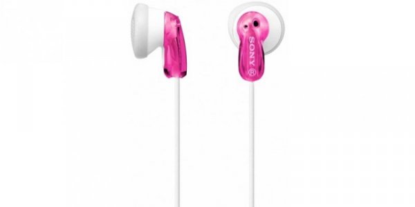 Słuchawki douszne MDR-E9LPP PINK/WHITE