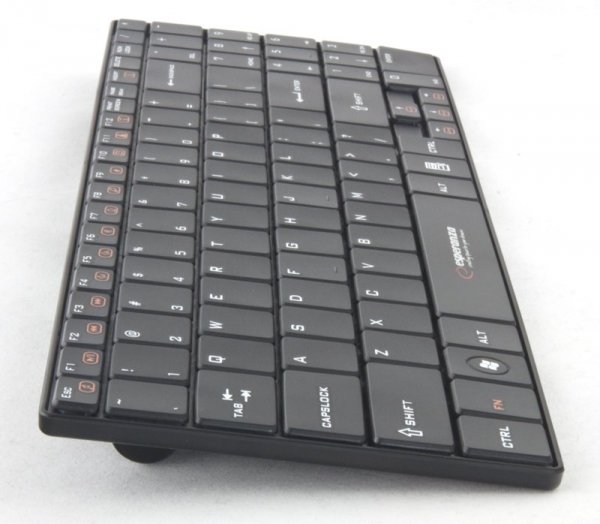 ZESTAW BEZPRZEWODOWY KLAWIATURA SLIM + MYSZ 2,4 GHz EK122K       LIBERTY CZARNY