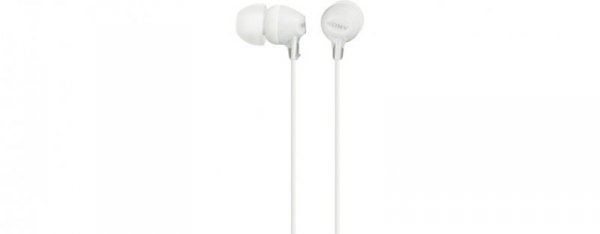 Słuchawki handsfree mikrofon MDR-EX15AP białe