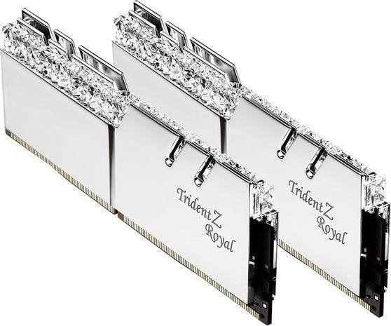 Pamięć do PC DDR4 32GB (2x16GB) TridentZ Royal RGB DDR4  3200MHz CL16 XMP2 srebrna
