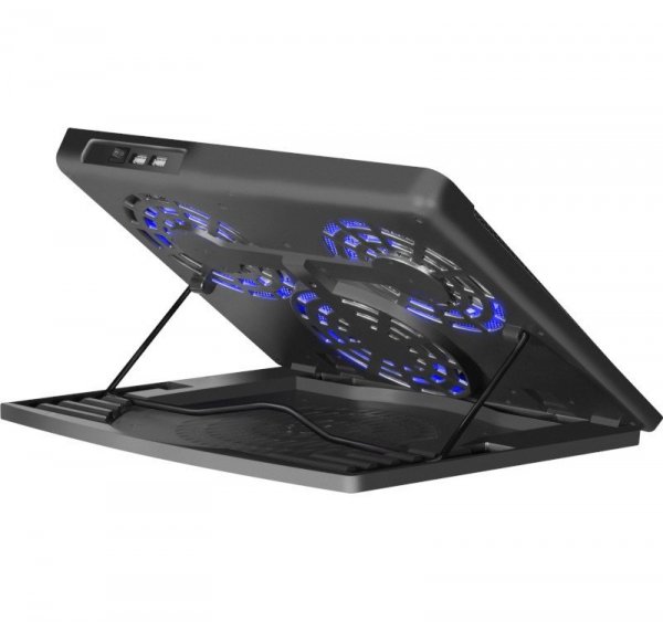 Podstawka chłodząca pod laptopa NS-501 metalowa 15.6&quot;-17&quot;