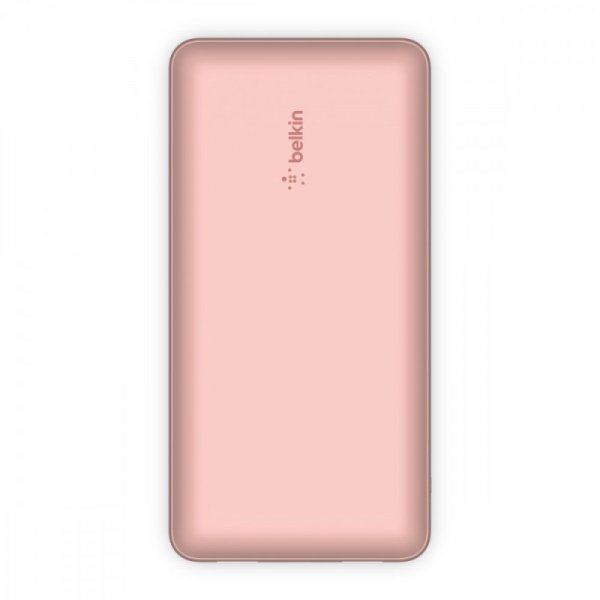 PowerBank 20 000mAh 15W USB-A/USB-C różowe złoto