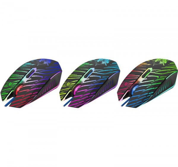 Mysz gamingowa przewodowa DARK AGENT GM-590L 12800 dpi 6P
