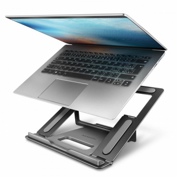 STND-L Podstawa do laptopów aluminiowa 10-16&quot;, 4 regulowane kąty nachylenia