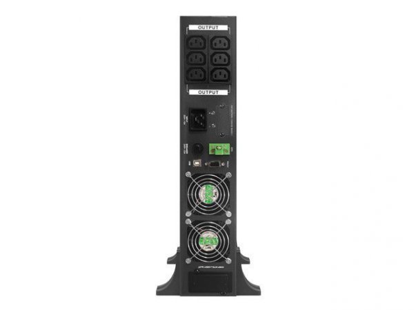 Zasilacz awaryjny UPS On-Line 2000VA LCD Rack 6 x IEC C13 USB-B metalowa obudowa