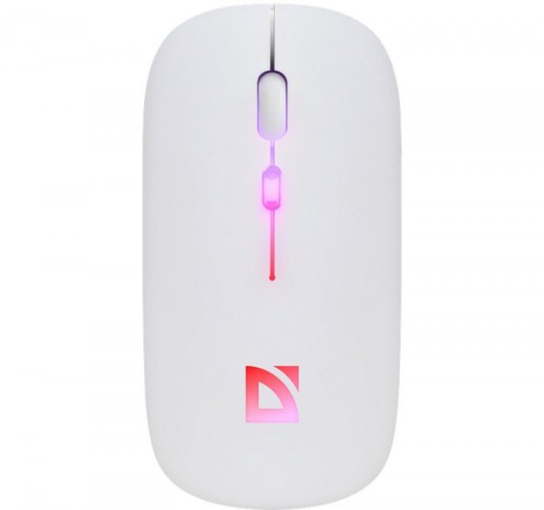 Mysz bezprzewodowa silent click TOUCH MM-997 akumulator 800/1200/1600 DPI biała