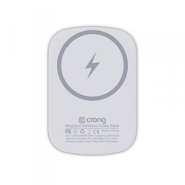 Bezprzewodowy power bank z MagSafe 5000mAh, USB-C 20W PD