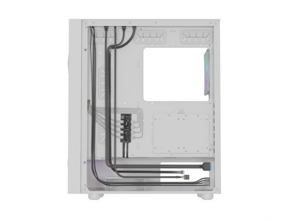 Obudowa Genesis Diaxid 605 ARGB MIDI TOWER USB-C Biała