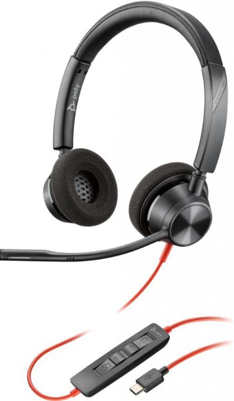 Słuchawki Blackwire 3320 Stereo USB-C/A  8X219AA