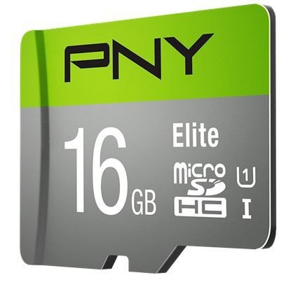 Karta pamięci microSDHC Elite 16GB P-SDU16GU185GW-GE