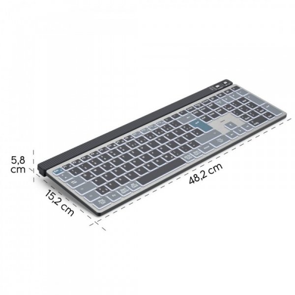 Klawiatura WK-750 multi device Czarna