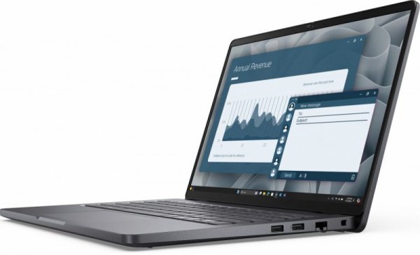Laptop Dell Pro 14 PC14255/AMD Ryzen 5 220/8GB/256GB/14.0 FHD+/AMD Radeon 740M/FgrPr/Cam&Mic/WLAN+BT/Backlit Kb/3 Cell/W11Pro