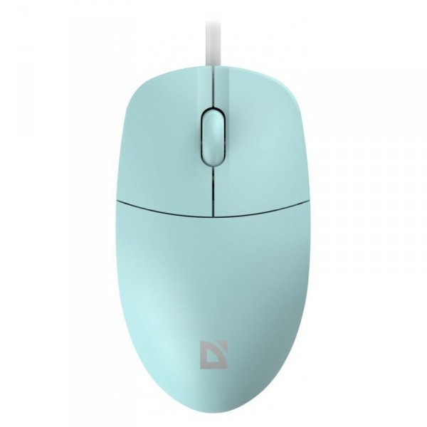 Mysz przewodowa AZORA MB-241 1200 DPI miętowa podświetlenie