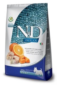 Farmina N&D Ocean Dog sucha karma z dorszem dla psów dorosłych ras małych 7kg