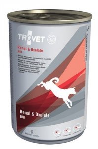 Trovet Renal & Oxalate RID 400 g z kurczakiem, dla psów