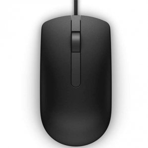 Przewodowa mysz optyczna USB czarna MS116 (570-AAIR/570-AAIS)