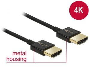 Kabel HDMI-HDMI 4K 3D Ethernet 1m