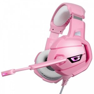 Słuchawki gamingowe K5 Różowe