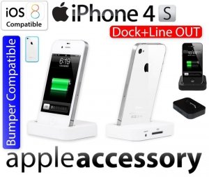 Iphone 4 / 4S Dock Stacja dokująca +Line-Out