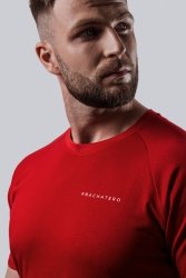 T-shirt taneczny SPANISH TEE czerwony #BACHATERO 