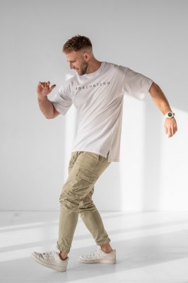 Tshirt oversize do bachaty #BACHATERO Adicto Dancewear - w ruchu 