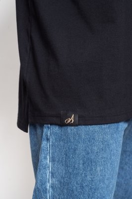 T-Shirt oversize do tańca &quot;BÁILALO LOCO&quot; - czarny