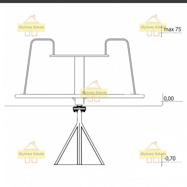 karuzela tarczowa, karuzela tarczowa trójramienna, karuzela na plac zabaw, karuzela do szkoły, karuzela do przedszkola, karuzela na plac zabaw, karuzela tarczowa pająk