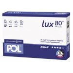 Papier A4 uniwersalny POLLux 80g - 1 ryza (500 arkuszy)